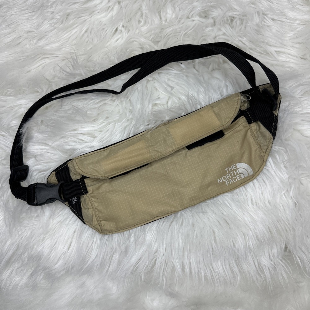 $23 🌙 The North Face Sunriser Run Bag Belt Khaki Tan
